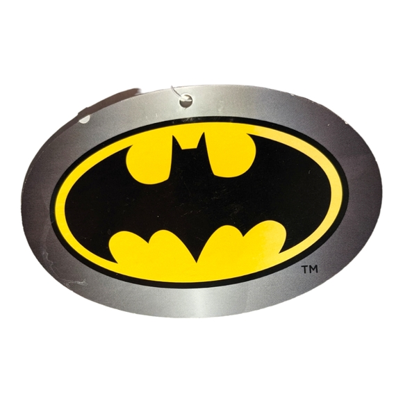 Happy Threads 6-9m "Pow Zap Ready for Action Batman Rompers (2) w/ Bat Hood - Picture 8 of 10